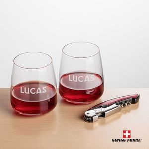 Swiss Force® Opener & 2 Dunhill Wine - Red