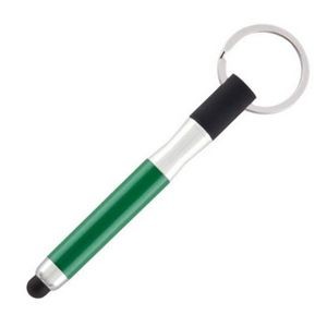 Houston Keychain/Stylus/Pen - Green