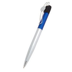Red Rock Metal Ballpoint Pen - Blue
