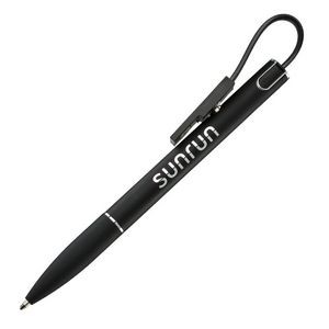 Stowaway Metal Pen/Data Cable - Silver