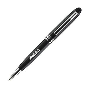 New Yorker Pen - Black/Chrome