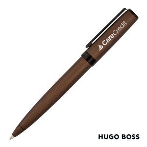 Hugo Boss® Gear Brushed Ballpoint Pen - Khaki