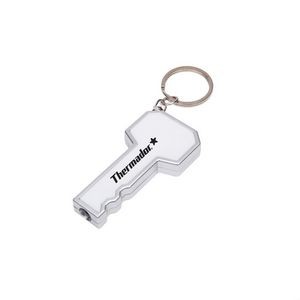 The Key LED Keychain/Flashlight - White