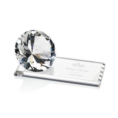 Gemstone on Starfire - 2-3/4" Diamond