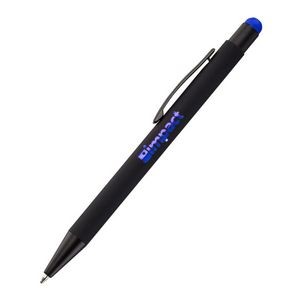 Cruiser Metal Pen/Stylus - Black/Navy Blue