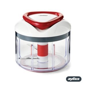 Zyliss® Easy-Pull Food Processor - Red