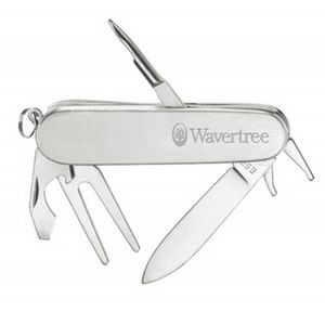 The Classic 6-Function Golf Knife - Stainless Steel
