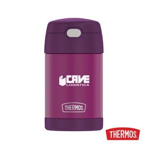 Thermos® FUNtainer™ SS Food Jar w/Folding Spoon - 16oz Red Violet