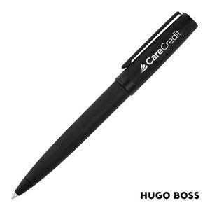 Hugo Boss® Gear Brushed Ballpoint Pen - Black