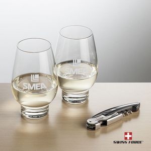 Swiss Force® Opener & 2 Glenarden Wine - Black
