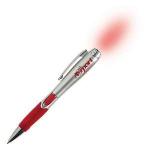 Silver Challenger Pen - Red