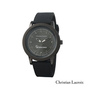Christian Lacroix® Derby Watch - Black