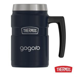 Thermos® SS Desk Mug - 16oz Midnight Blue