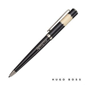Hugo Boss® Ribbon Vivid Ballpoint Pen - Black