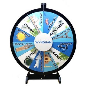 32 Inch Removable Graphics Prize Wheel