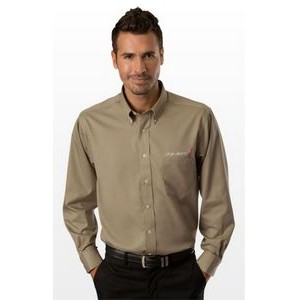 Van Heusen Easy-Care Dress Twill Long Sleeve Shirt