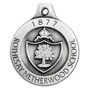 Solid Pewter Medallion (2.5")
