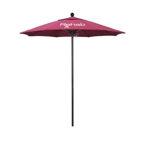 7.5' Venture Commercial Grade Patio Umbrella w/ Printed Sunbrella Cover