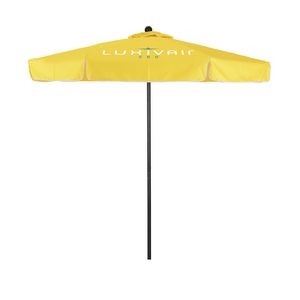 7.5' Venture Commercial Grade Patio Umbrella w/ Printed Sunbrella Cover w/ Valances