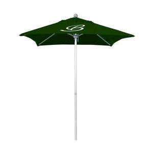 8' Summit Series Square Patio Umbrella with Printed Polyester Cover