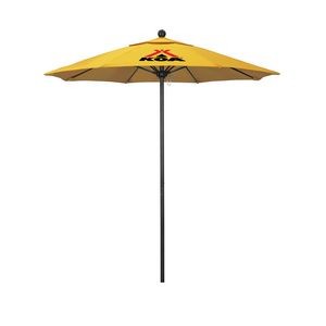 7.5' Venture Series Commercial Grade Patio Umbrella with Printed Olefin Cover