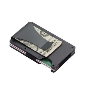 Aluminum RFID Blocking Card Wallet
