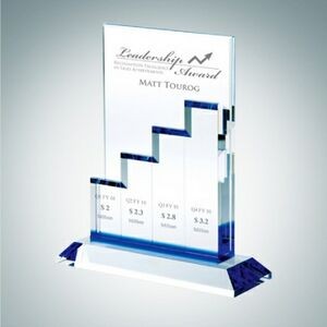 Zenith Tabular Optical Crystal Award Plaque