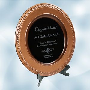 Bronze/Black Award Plate w/Acrylic Stand