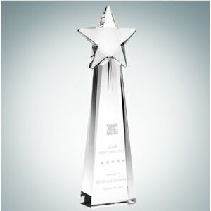 Star Goddess Optical Crystal Award (Medium)