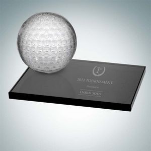 Golf ball w/Smoke Glass Base