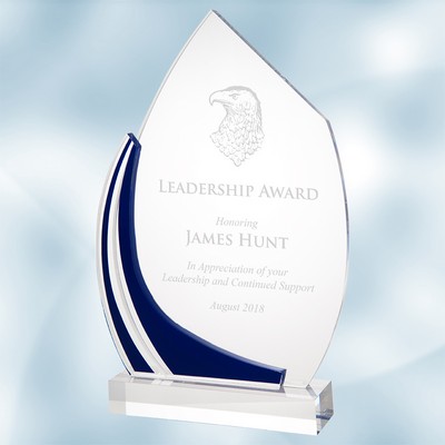 Acrylic Blue Frame Award (S)