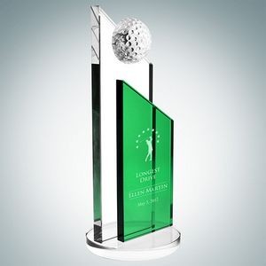Green Success Golf Trophy (Large)