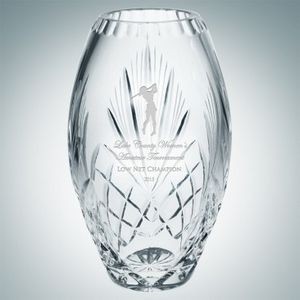 Lead Crystal Majestic Vase