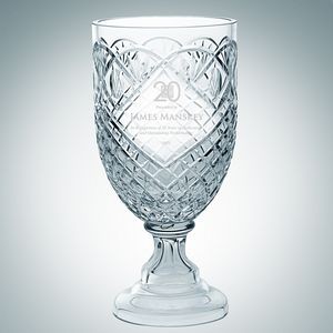 Hand Cut Royal Vase (Medium)