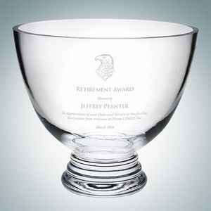 Footed Glass Bowl (L)