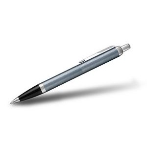 Parker® IM Retractable Ballpoint Pen (Light Blue Grey CT)