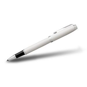 Parker® IM Rollerball Pen (White Lacquer CT)