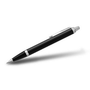 Parker® IM Retractable Ballpoint Pen (Black Lacquer CT)