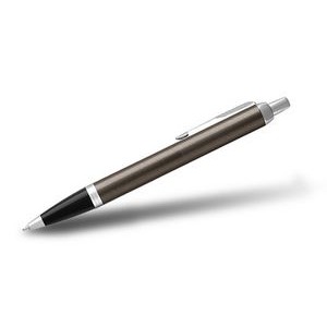 Parker® IM Retractable Ballpoint Pen (Dark Espresso CT)
