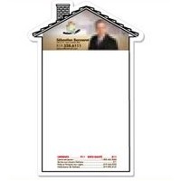 Rectangle House Shaped Memo Board w/2 Spot Magnets (5.4"x8.25")