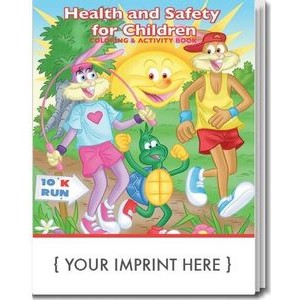 Health & Safety for Children Coloring & Activity Book