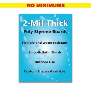 High quality High Impact Polystyrene (HIPS)-24x36-Polystyrene Board-Double Sided