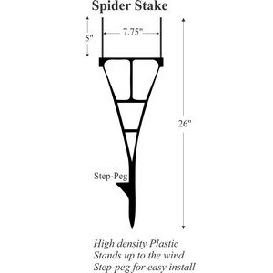 Spider Stakes for Yard signs - No Minimums!