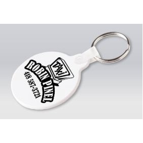 Round Thin Flexible Key-Ring (4-Color)