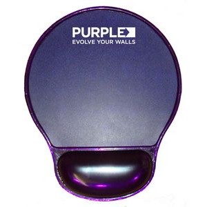 COLORFUL Gel Wrist Rest Mouse Pad (Purple)