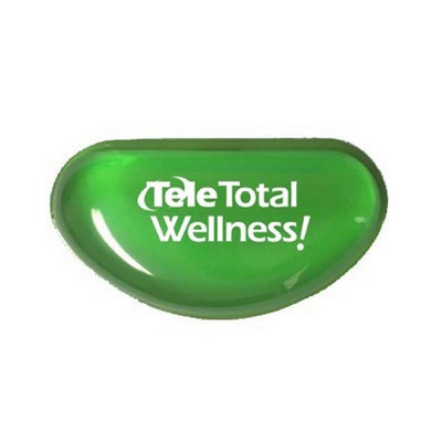 COLORFUL Small Gel Wrist Rest (Green)