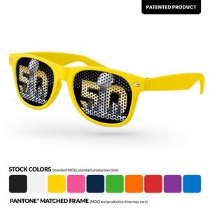 Retro Pinhole Sunglasses