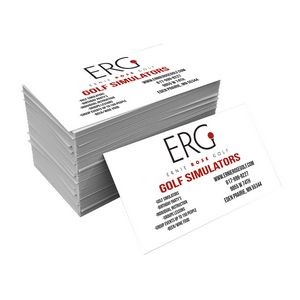 Business Cards - 14pt Full Color Front & Back - Uncoated - Size 2" x 3.5"