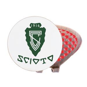 Golf Hat Clip w/ Custom Die Struck Ball Marker