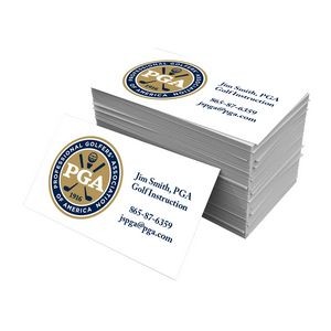 Business Cards - 14pt Full Color Front & Back - Gloss Coating Size 2" x 3.5"